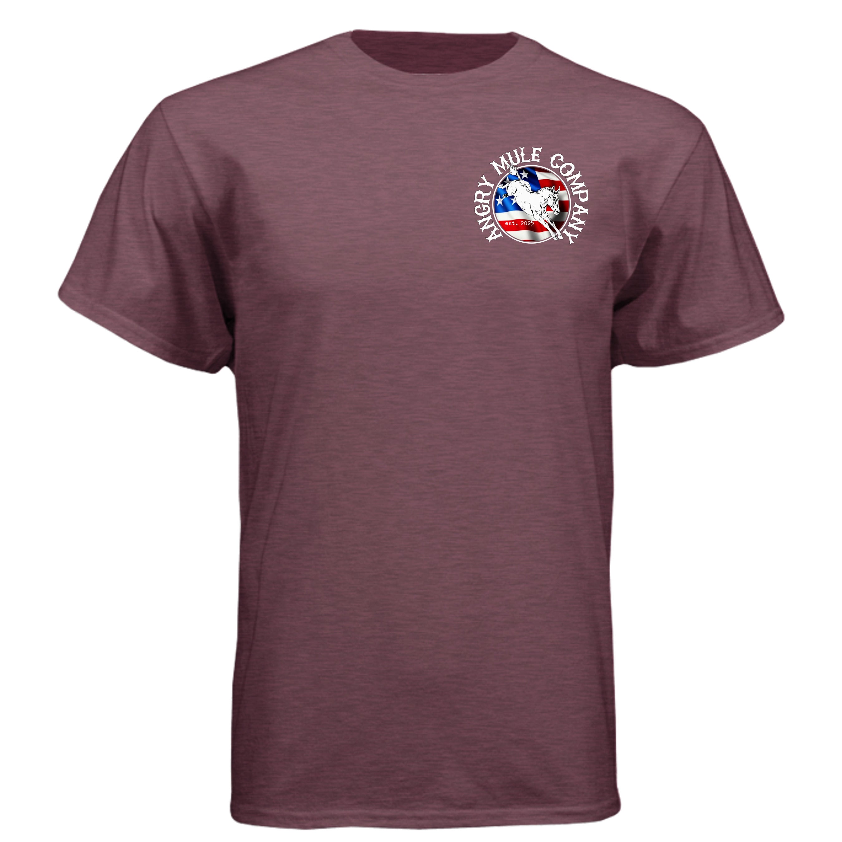 Heather Maroon - N6210 - FRONT