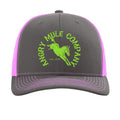 Charcoal/ Neon Pink - 112 - FRONT