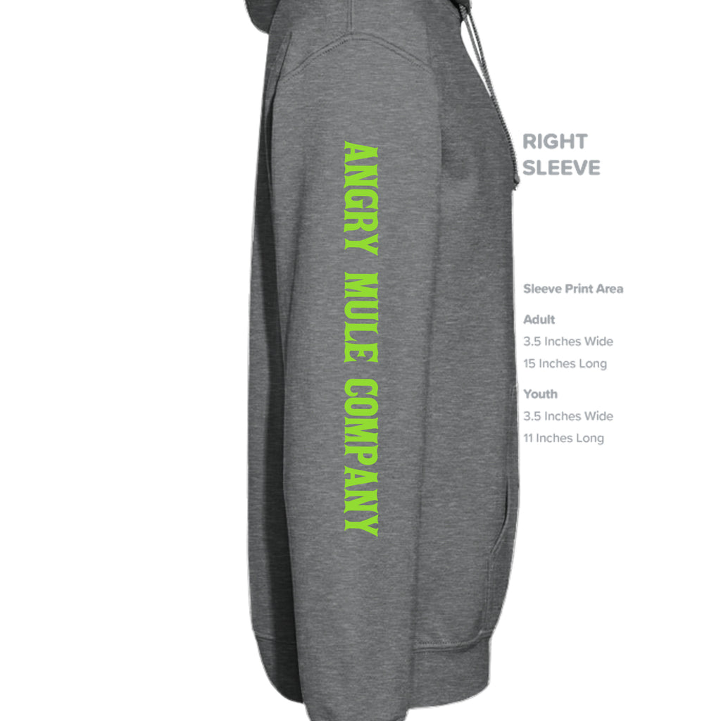 Fan Charcoal Heather - G185 - SLEEVE_RIGHT