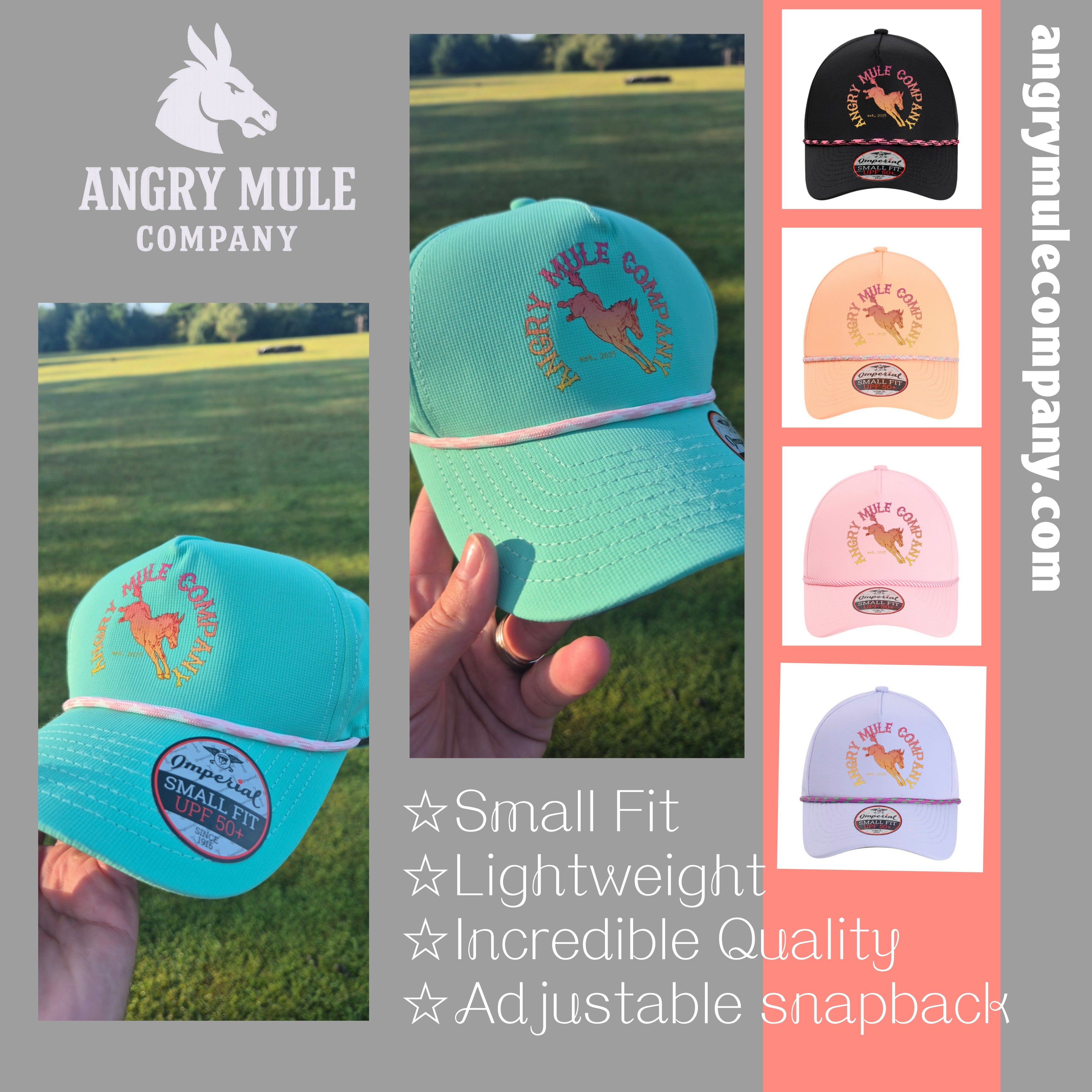 Bucking Mule Rope Hat